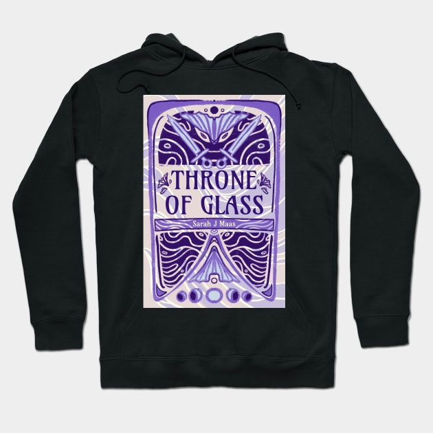 Throne of Glass Inspired Hoodie by livelonganddraw